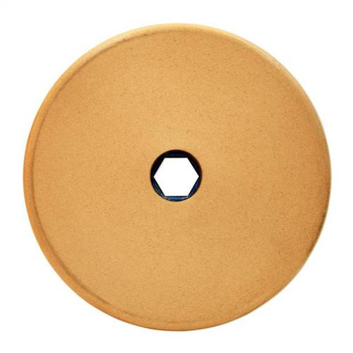 GlossFire Chamfer Copper Polishing Disc, 6 in