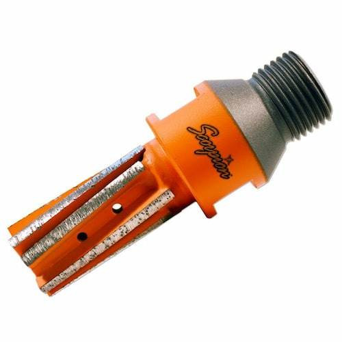 Scorpion CNC Granite Finger Bit, 20x40mm, 1/2 Gas