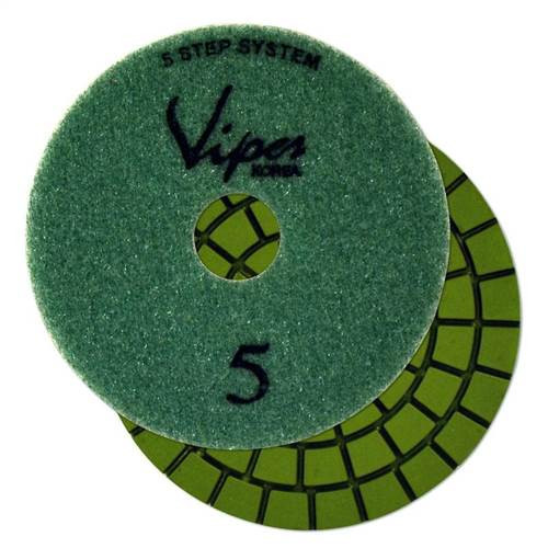 Viper 5-Step In-Line Polishing System, Wet 4 in, Resin Green #5