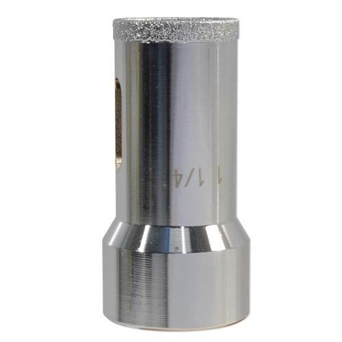 Viper Vacuum Brazed Dry Marble And Porcelain Core Bit, 1-1/4 in