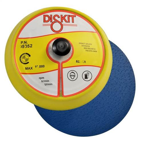 Diskit Flexible Thick PSA Back-Up Pad, 5 in