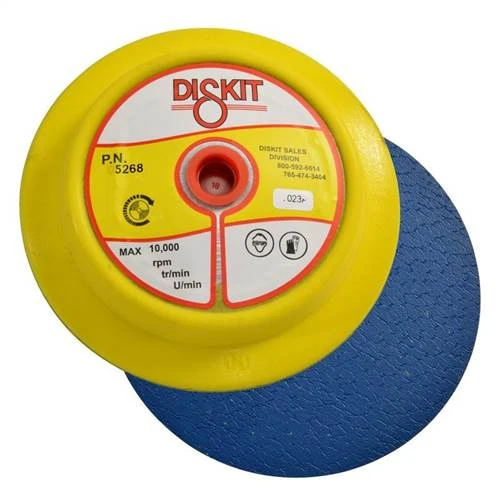 Diskit Flexible Flex PSA Back-Up Pad, 5 in
