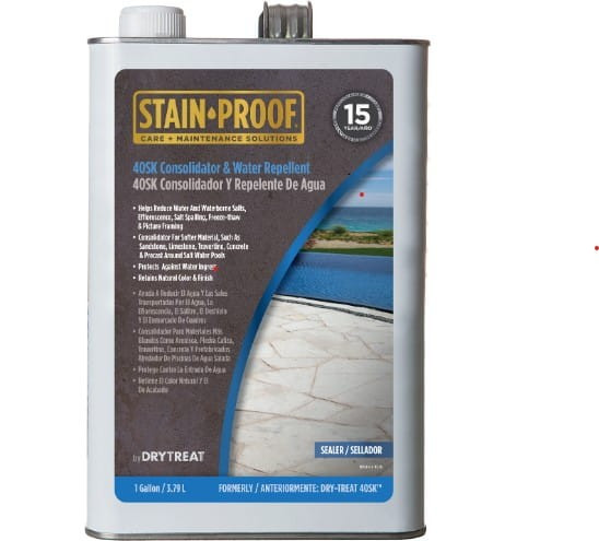 Dry-Treat 40SK Consolidator And Water Repellant, 5 gal