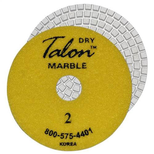 Talon 6-Step Marble Wet Or Dry Polishing Pad, 3 in, Step 2