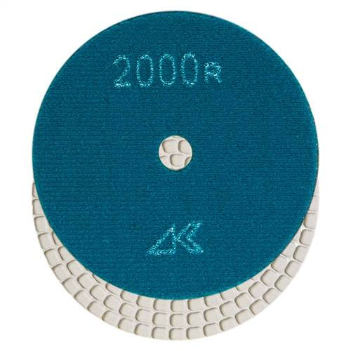 Alpha Ceramica Dry Polish Pad, 4 in, 2000 Grit