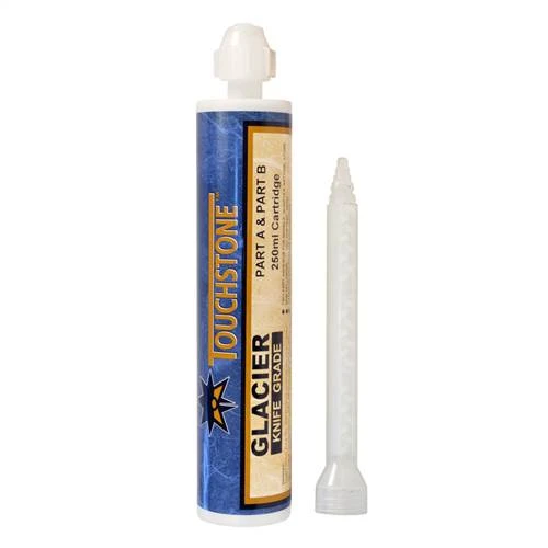 Touchstone Knife Grade Glacier, 250ml Cartridge, Non-Yellowing, White