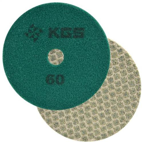 KGS Swiflex XX 100mm QRS Polishing Pad, 3-Pack, 4 in, 60 Grit