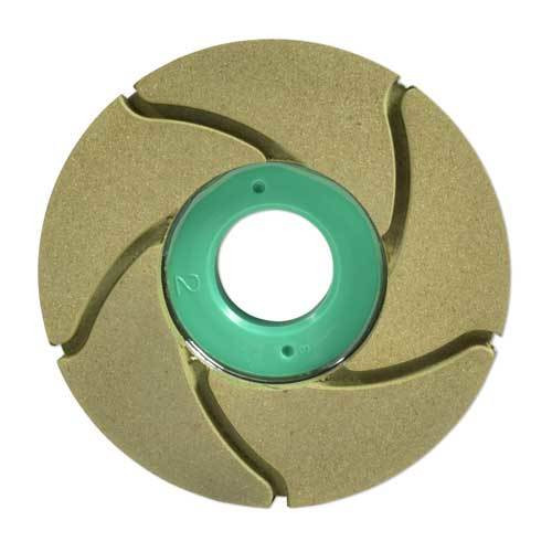 Alpha Turboshine Ridgid Polishing Wheel, 3 in, 2000 Grit
