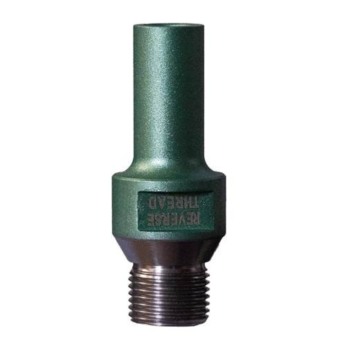 Apexx Reverse Thread Adapter, 3 in, 1/2 Gas to M12