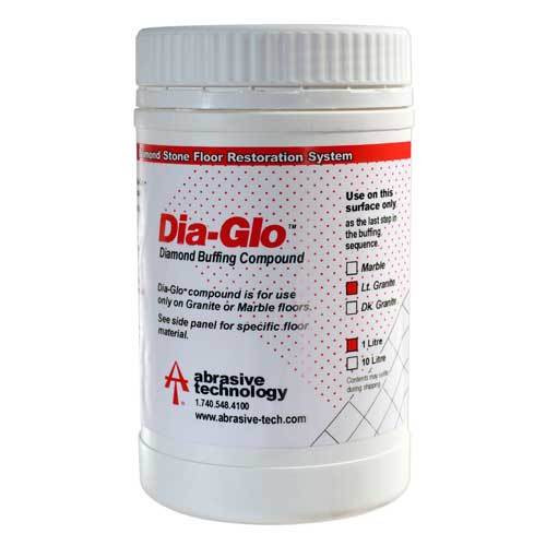 Dia-Glo L Polishing Powder For Light Granite, 1 lt