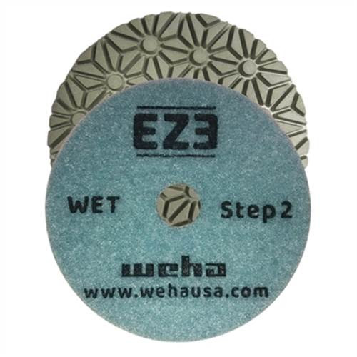 Weha 3-Step EZ3 Wet Polishing Pad, 4 in, Step 2