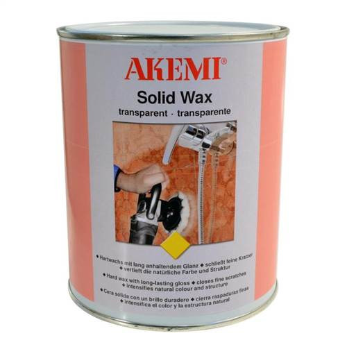 Akemi Solid Wax, Clear Paste, 750 mL