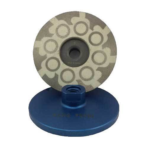 Weha Blitz Resin-Filled Cup Wheel, 4 in, Fine