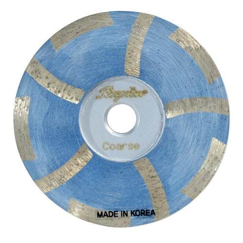 Scorpion Resin Filled Dry Diamond Cup Wheel, 4 in, Coarse