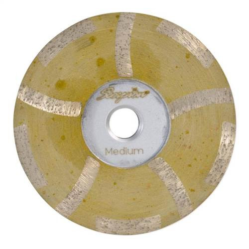 Scorpion Resin Filled Dry Diamond Cup Wheel, 4 in, Medium