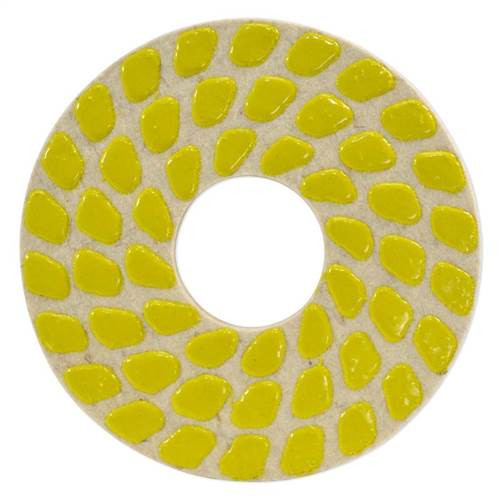 V-Harr Felt Backed Diamond Polishing Pad, 9", 400 Grit