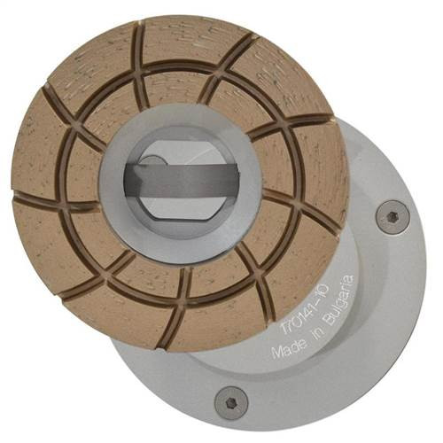 GlossFire ProEdge 5-Step Polishing System, Metal Bond, 4", Step 1