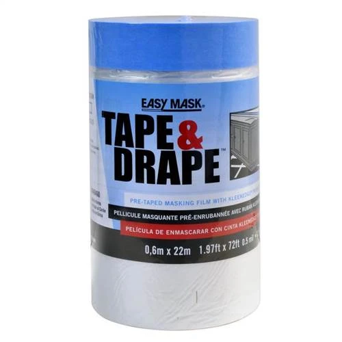 Majestic Pretaped Refill Small Drop Cloth, 1.97' x 72' (TR1949460)
