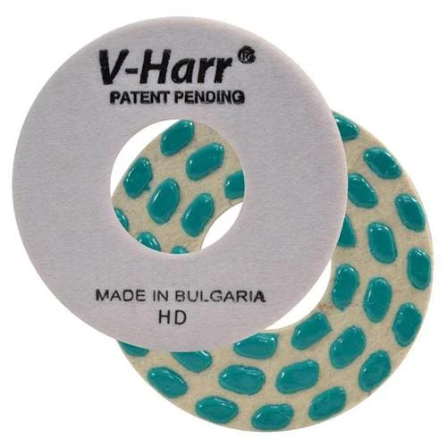 V-Harr Felt Backed Polishing Pad, 5", 50 Grit