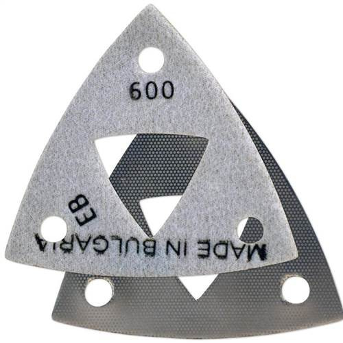 Corner Diamond Electroplated Pad, 600 Grit (3ANG-EL-0600)