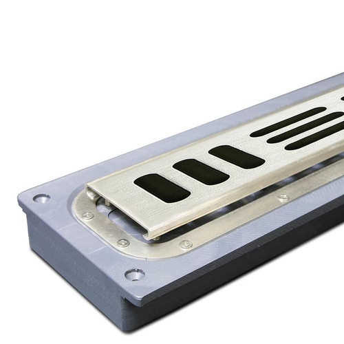 Noble Freestyle ABS Linear Drain Kit, Cross-Hatch, 60"