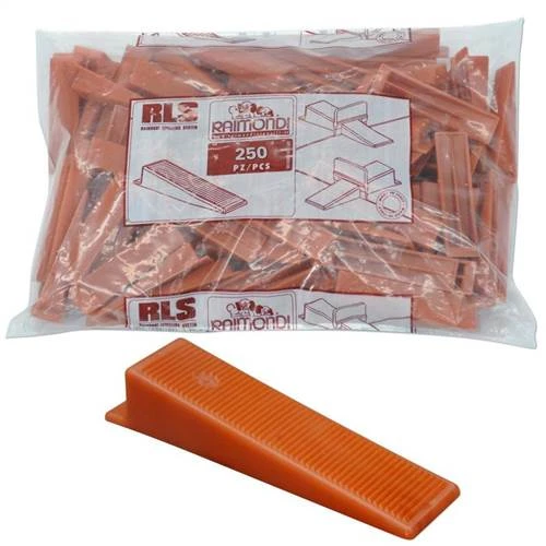 Raimondi Tile Leveling System, Wedges, 3-1/2" (L) x 3/4" (W), Qty. 250 (LS250WEDGE)