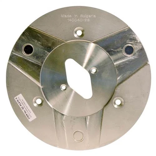 Quick Change Metal Plate, Holds 3 Trapezoid Pads, 9"
