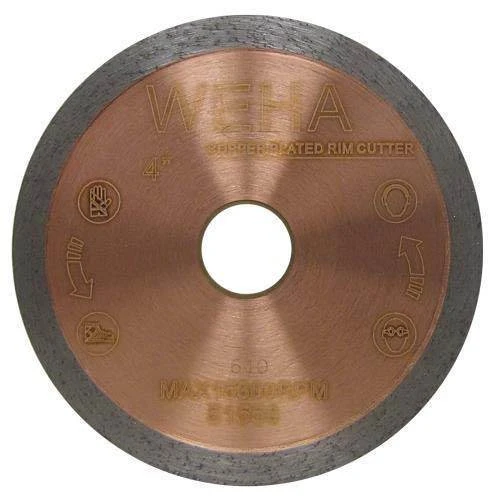 Weha Copper Core Continuous Rim Blade, 4"