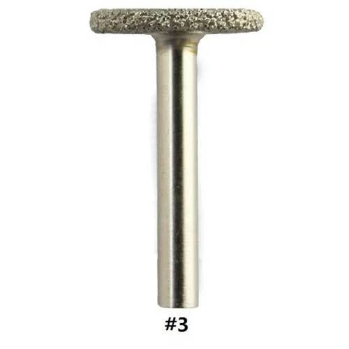 Apexx Brazed Carving Bit - #3, 1/4 In Shank, 4500 Max RPM