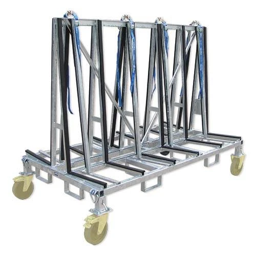 Weha Double Sided A-Frame Transport Cart, 6 Foot