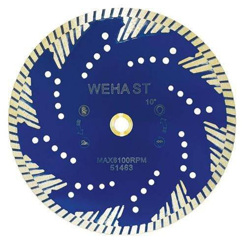 Weha ST Side Cut Quad Turbo Blade, 10"