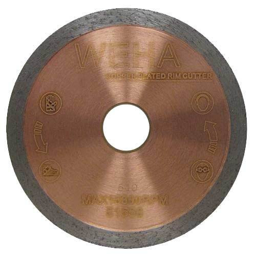 Weha Copper Core Cont. Rim Ceramic, Porcelain, Stone, Blade, 5"