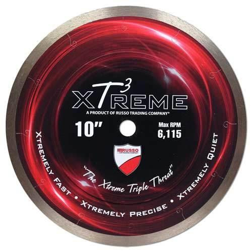 RTC T3 Xtreme Razor Wet Diamond Saw Tile Blade, 5/8