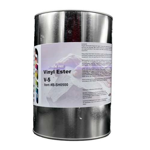 Grip Crystal Bond Vinyl Ester V-5 Semi Knife Grade Adhesive, 1.25 Gal