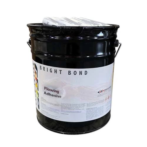Grip Bright Bond Flowing Adhesive, 5 Gal Pail