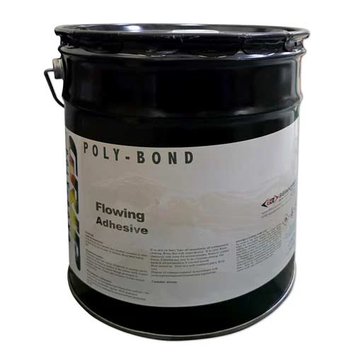 Grip Poly-Bond Flowing Adhesive, 5 Gal Pail