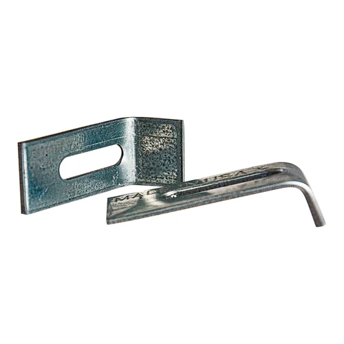 Chem-Set L- Shape Heavy Duty Sink Clip, 2-1/32 in x 1 in, .125 in Thickness