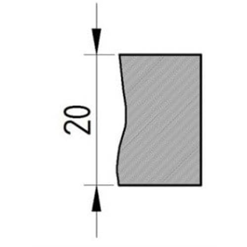 Diamut Z22 DK - Pos 6, OD 120x35 Bore, Resin Gray Polish Profile Wheel