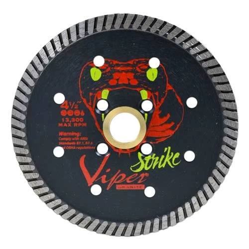 Viper Strike Turbo Diamond Dry Granite Blade, 4.5"