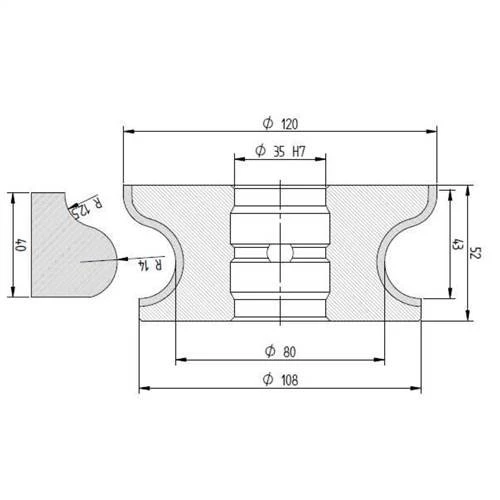 Diamut Gv43 CNC Profile Wheel