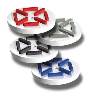 Abrasive Tech AT Straight Edge Snail Lock Disc, 4