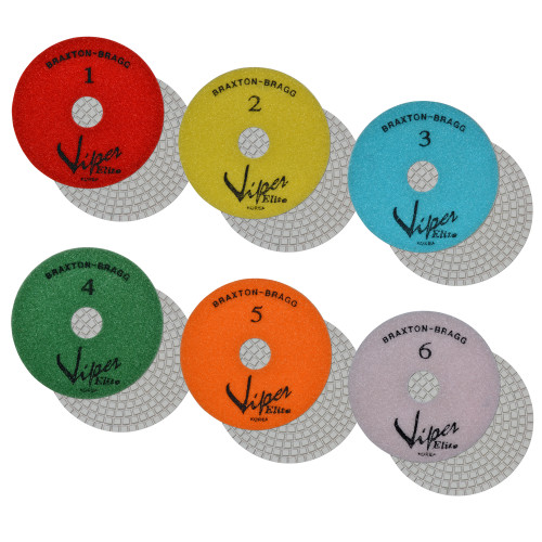 Viper Elite 6-Step Wet Polishing Pads