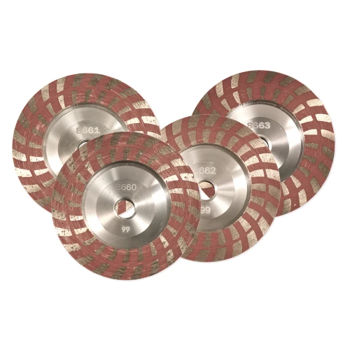 Talon Resin Filled Diamond Cup Wheels 4"