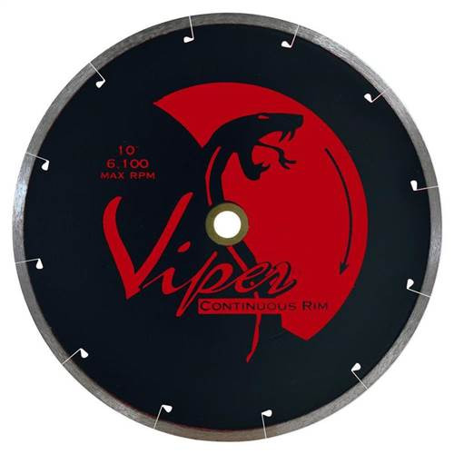 Viper B-Slot Wet Diamond Porcelain Blade, 10 in