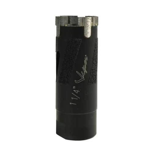 Viper T-Seg Granite And Engineered Stone Wet/Dry Core Bit, 1-1/4 in