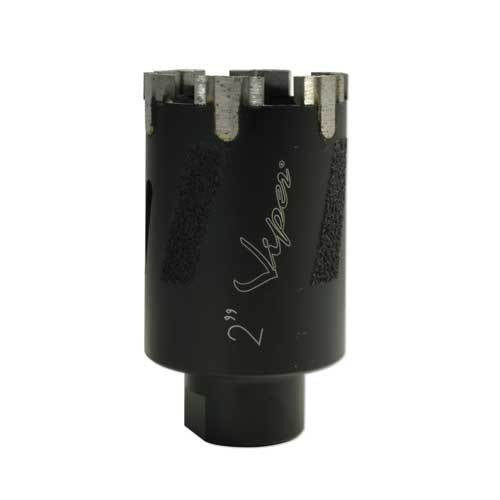 Viper T-Seg Granite And Engineered Stone Wet/Dry Core Bit, 2 in