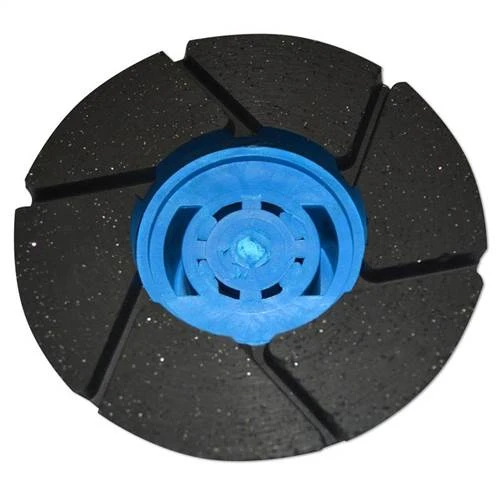 Talon Twist Lock Turbo Polishing Wheel, 3 in, 50 Grit