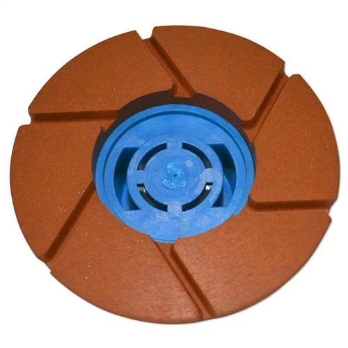 Talon Twist Lock Turbo Polishing Wheel, 3 in, 500 Grit