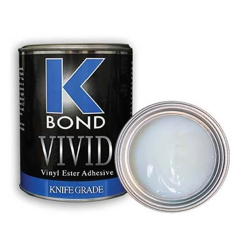 K-Bond Vivid Ultra Low Color Knife Grade Adhesive, 1 gal