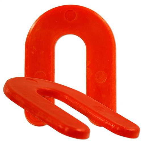 Groves 1/8 in Slot Horse Shoe Shims (1000 Per Box)